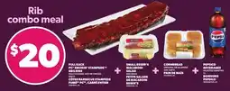 Independent City Market RIB COMBO MEAL offer