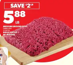Independent City Market MEDIUM GROUND BEEF offer
