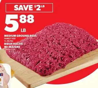 Independent City Market MEDIUM GROUND BEEF offer