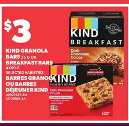 Independent City Market KIND GRANOLA BARS, 35 G OR BREAKFAST BARS offer