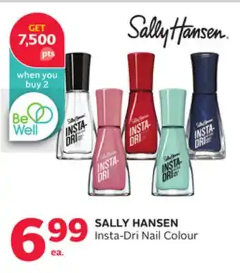 Rexall SALLY HANSEN Insta-Dri Nail Colour offer