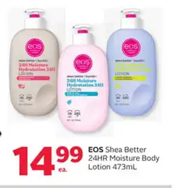 Rexall EOS Shea Better 24HR Moisture Body Lotion offer