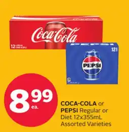 Rexall COCA-COLA or PEPSI Regular or Diet offer