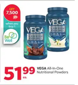 Rexall All-In-One Nutritional Powders offer