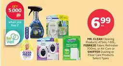 Rexall MR. CLEAN Cleaning Products, FEBREZE Fabric Refresher or SWIFTER Dusting or Floor Care Products offer