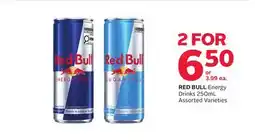 Rexall RED BULL Energy Drinks offer