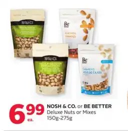 Rexall NOSH & CO. or BE BETTER Deluxe Nuts or Mixes offer