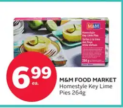 Rexall M&M FOOD MARKET Homestyle Key Lime Pies offer