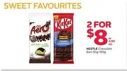 Rexall NESTLÉ Chocolate Bars 95g-105g offer
