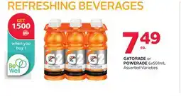 Rexall GATORADE or POWERADE offer