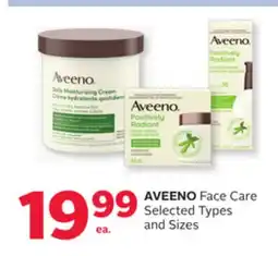 Rexall AVEENO Face Care offer