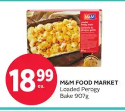 Rexall M&M FOOD MARKET Loaded Perogy Bake offer