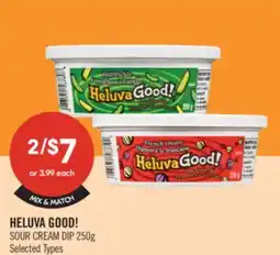 Shoppers Drug Mart HELUVA GOOD! SOUR CREAM DIP offer