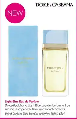Shoppers Drug Mart Dolce&Gabbana Light Blue Eau de Parfum offer