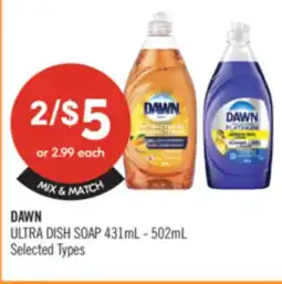 Shoppers Drug Mart DAWN ULTRA DISH SOAP offer