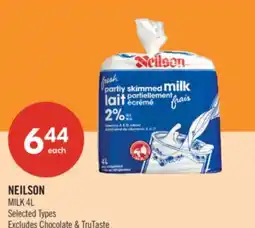 Shoppers Drug Mart NEILSON MILK offer