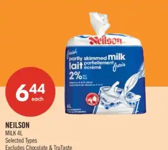 Shoppers Drug Mart NEILSON MILK offer