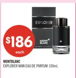 Shoppers Drug Mart MONTBLANC EXPLORER MAN EAU DE PARFUM offer