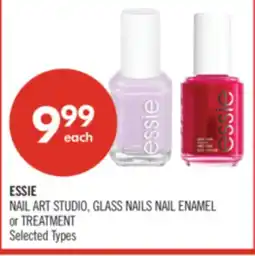 Shoppers Drug Mart ESSIE NAIL ART STUDIO, GLASS NAILS NAIL ENAMEL or TREATMENT offer