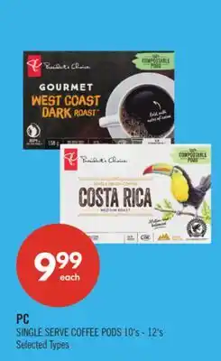 Shoppers Drug Mart PC SINGLE SERVE COFFEE PODS offer