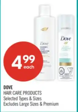 Shoppers Drug Mart DOVE HAIR CARE PRODUCTS offer