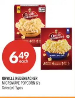 Shoppers Drug Mart ORVILLE REDENBACHER MICROWAVE POPCORN 6's offer