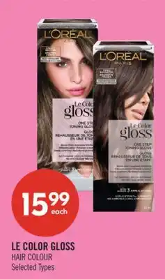 Shoppers Drug Mart LE COLOR GLOSS HAIR COLOUR offer