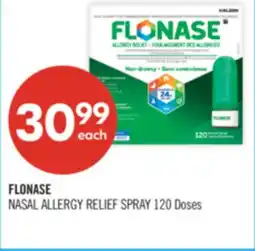 Shoppers Drug Mart FLONASE NASAL ALLERGY RELIEF SPRAY offer