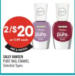 Shoppers Drug Mart SALLY HANSEN PURE NAIL ENAMEL offer