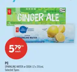 Shoppers Drug Mart SPARKLING WATER or SODA offer