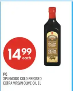 Shoppers Drug Mart PC SPLENDIDO COLD PRESSED EXTRA VIRGIN OLIVE OIL offer