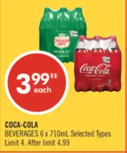 Shoppers Drug Mart COCA-COLA BEVERAGES offer