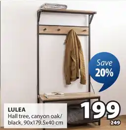 JYSK LULEA Hall tree offer