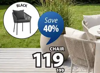 JYSK GILJA Stackable patio chair offer