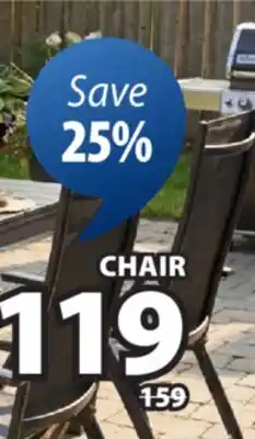 JYSK MYSEN Position patio chair offer
