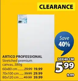 JYSK ARTICO PROFESSIONAL Stretched premium canvas offer