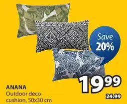 JYSK ANANA Outdoor deco cushion offer