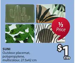 JYSK SUNI Outdoor placemat offer