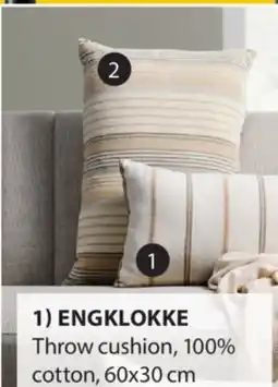 JYSK ENGKLOKKE Throw cushion offer