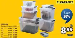 JYSK PROBOX Storage box with lid offer
