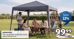 JYSK MARKHAM Pop-up gazebo offer