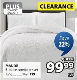 JYSK MAUDE 3-piece comforter set offer