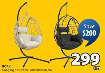 JYSK BORK Hanging nest chair offer