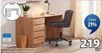 JYSK LIMFJORDEN OFFICE DESK offer