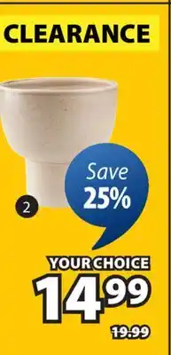 JYSK Plant pot offer