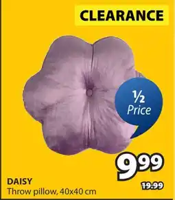 JYSK DAISY Throw pillow offer