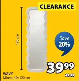 JYSK WAVY Mirror offer