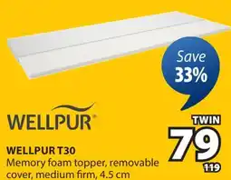 JYSK WELLPUR T30 offer