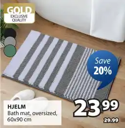 JYSK HJELM Bath mat, oversized, 60x90 cm offer