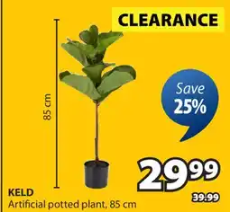 JYSK KELD Artificial potted plant offer